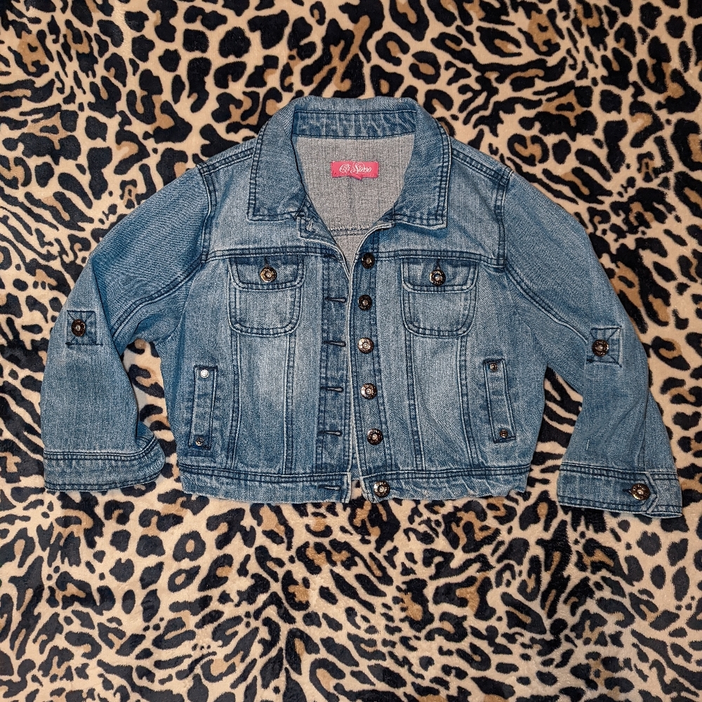 JEAN JACKET, GIRL'S 10/12